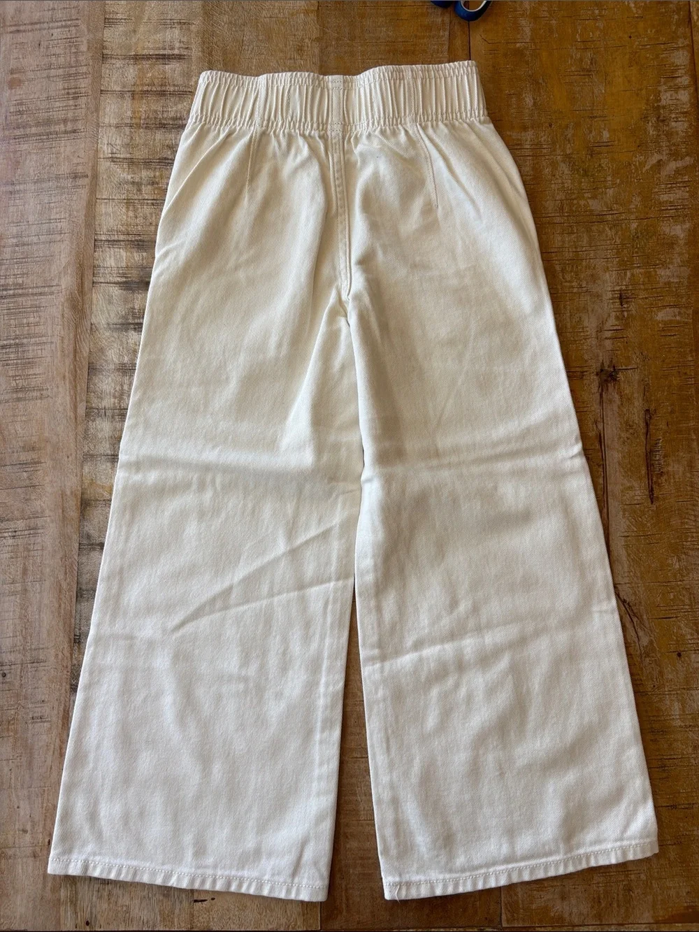 NWOT Old Navy Cream High Rise Baggy Pants S(6-7)